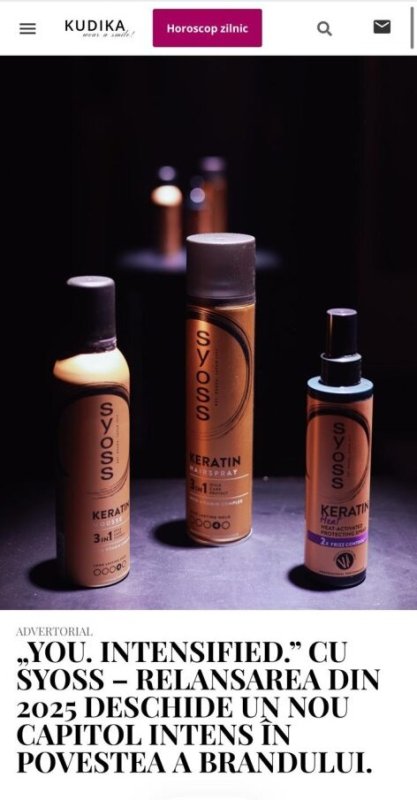 You. Intensified. SYOSS Reimagined.